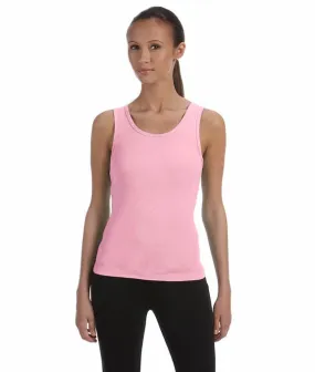 1080 Bella   Canvas Ladies' Stretch Rib Tank Top | Pink