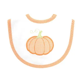 3 Martha's Orange Pumpkin Medium Bib