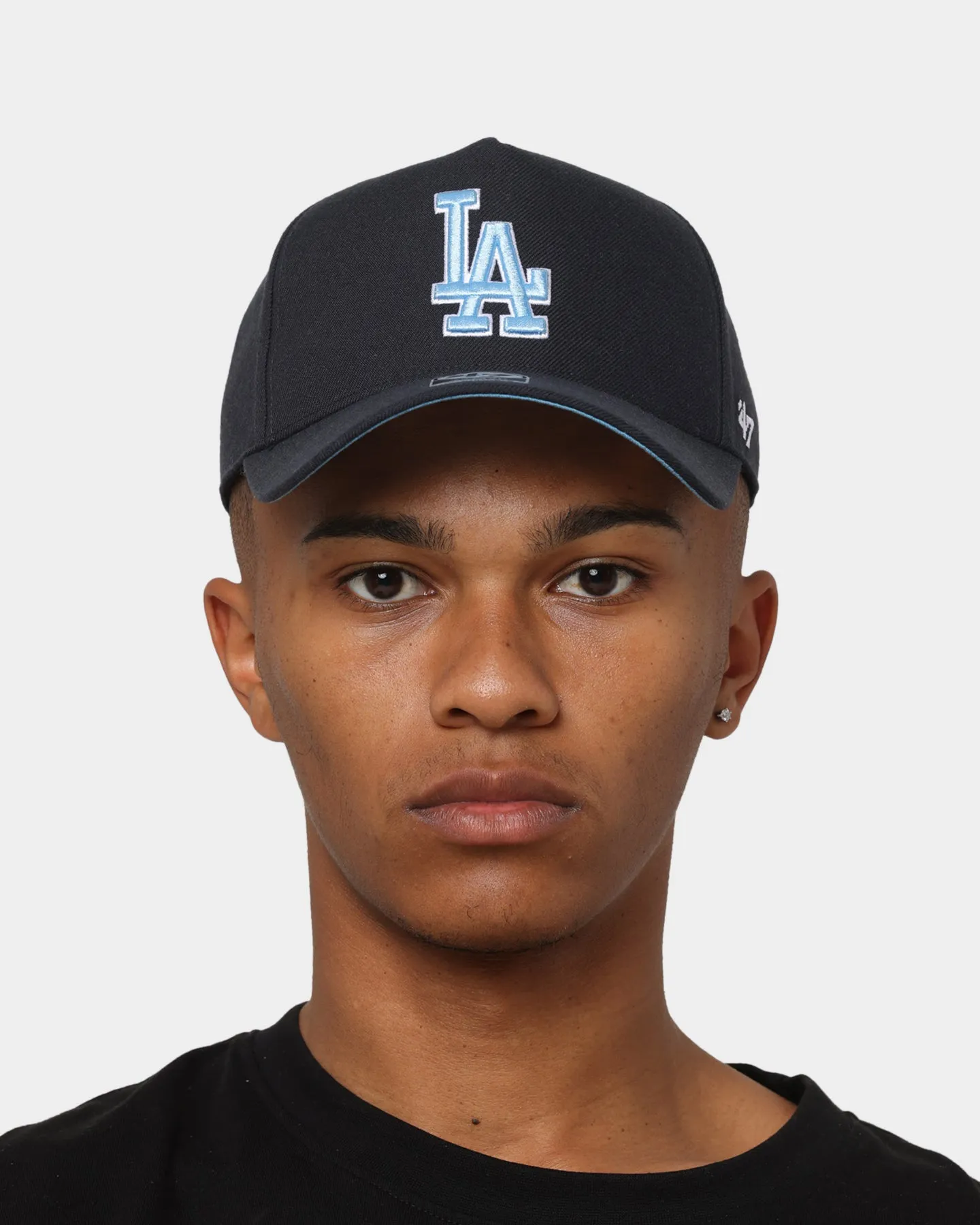 47 Brand Los Angeles Dodgers MVP DT Snapback Navy/Columbia/White