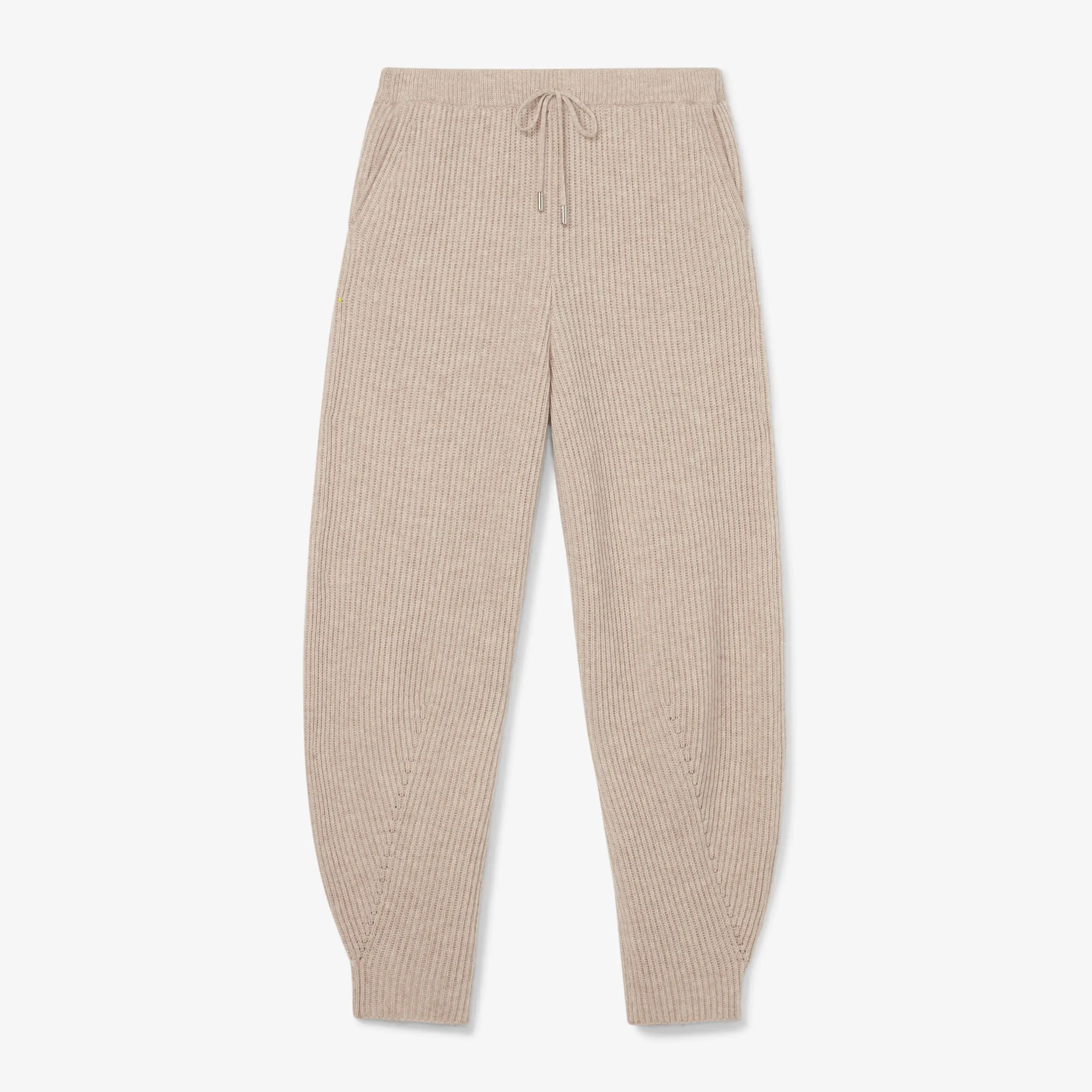 Addison Jogger - Cashmere/Wool :: Oatmeal Melange