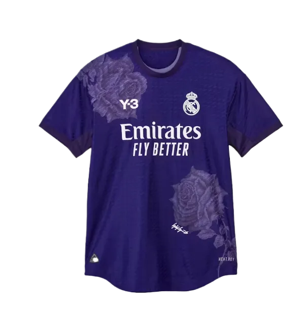 Adidas Y-3 Real Madrid 23/24 Special Edition Trikot Authentic Jersey Dark Purple