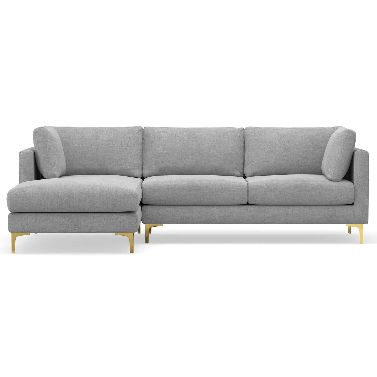 Alex Fabric Sectional Sofa & Left Hand Chaise