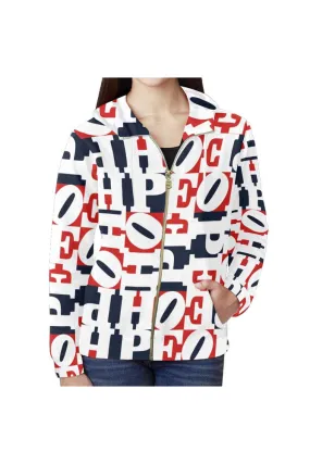 AMERICAN HOPE Zip Hoodie for Women