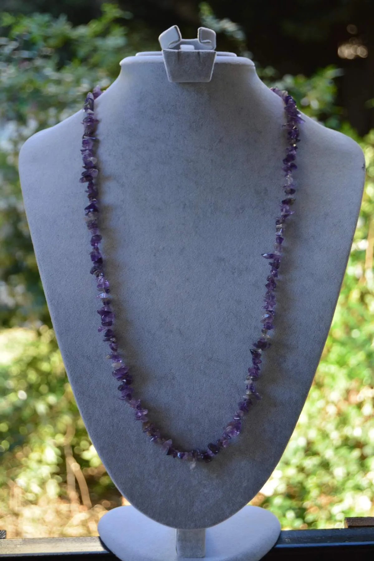 Amethyst Natural Stone Women's Necklace