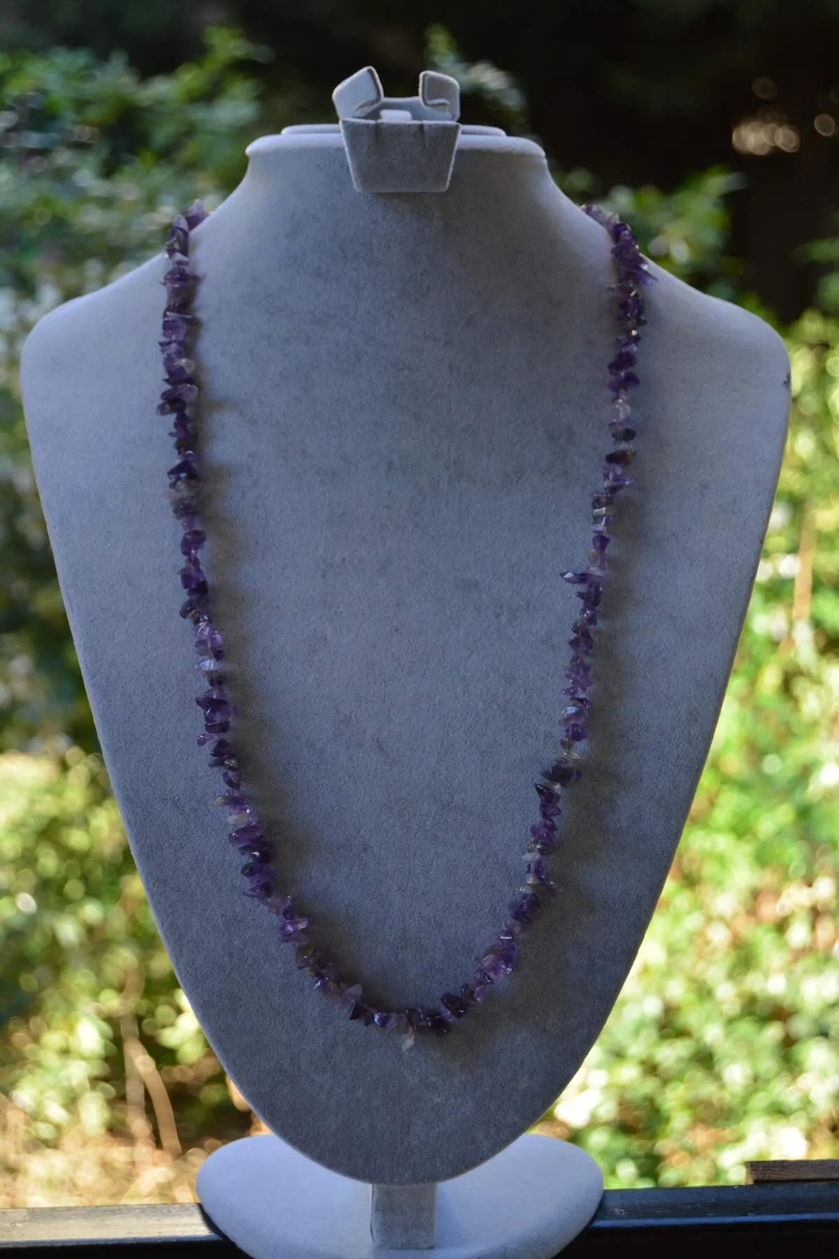 Amethyst Natural Stone Women's Necklace