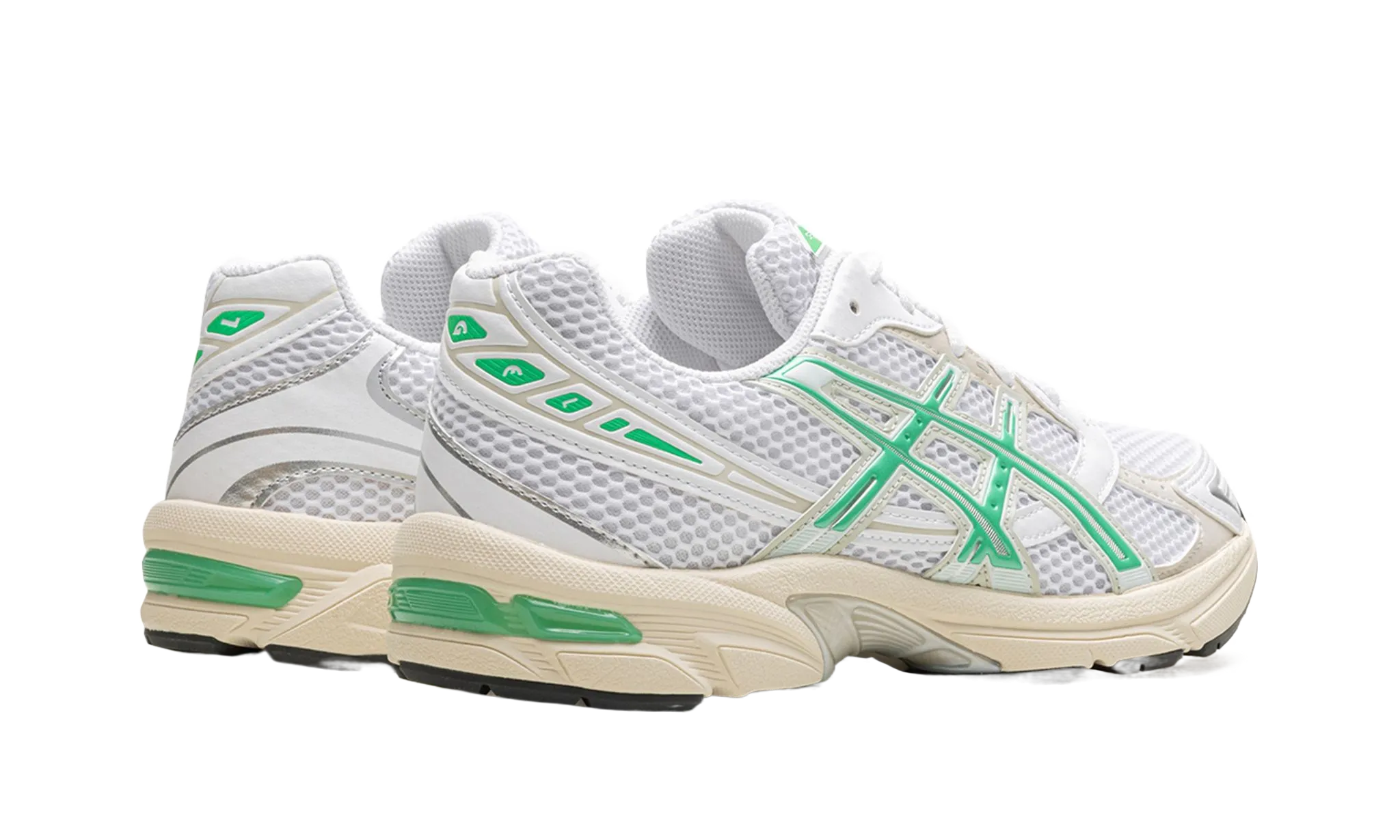 ASICS Gel-1130 White Malachite Green Off White Midsole