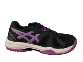 Asics Gel Padel Pro 5 women's padel shoe 1042A200 002 black-lavender