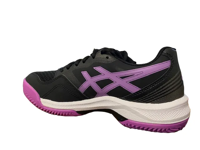 Asics Gel Padel Pro 5 women's padel shoe 1042A200 002 black-lavender