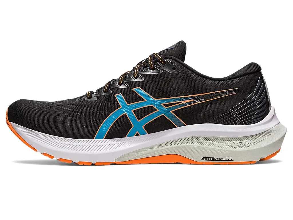 ASICS Men's GT-2000 11 WIDE (Black/Sun Peach)