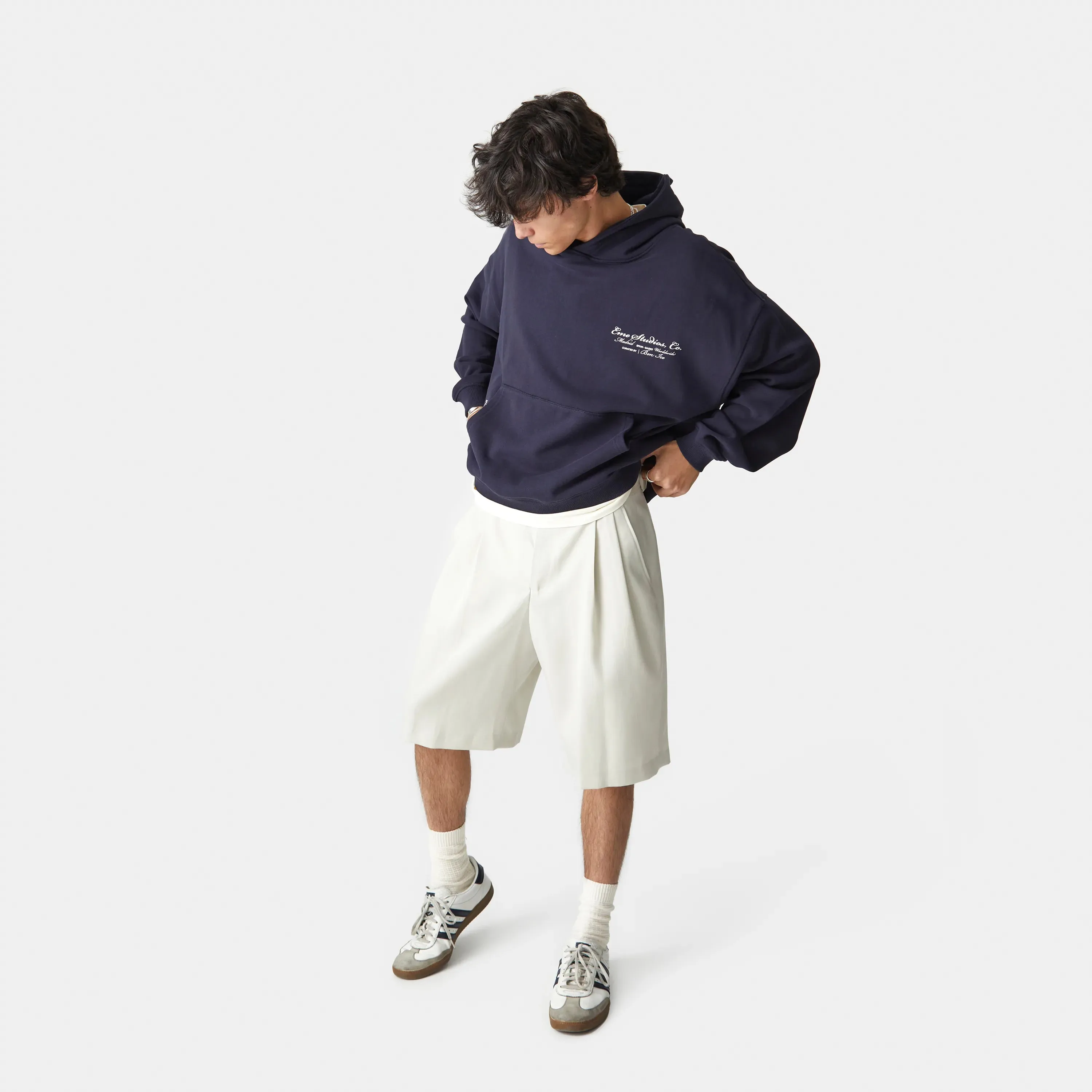 Awakening Navy Oversized Hoodie