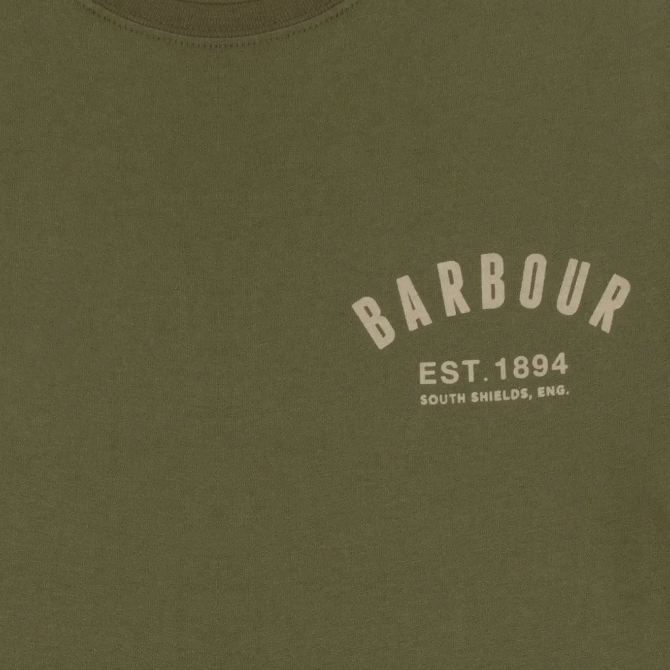 Barbour Preppy Tee Burnt Olive