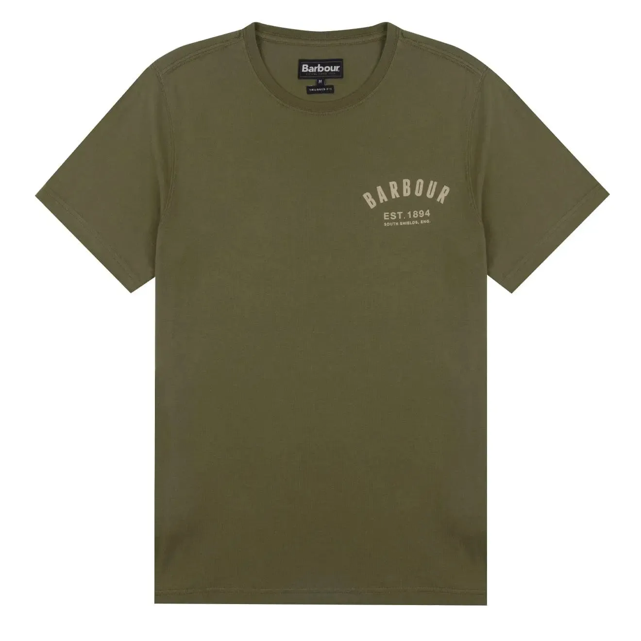 Barbour Preppy Tee Burnt Olive