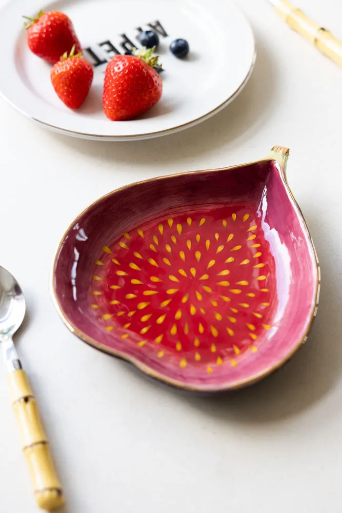 Beautiful Fig Serving Dish