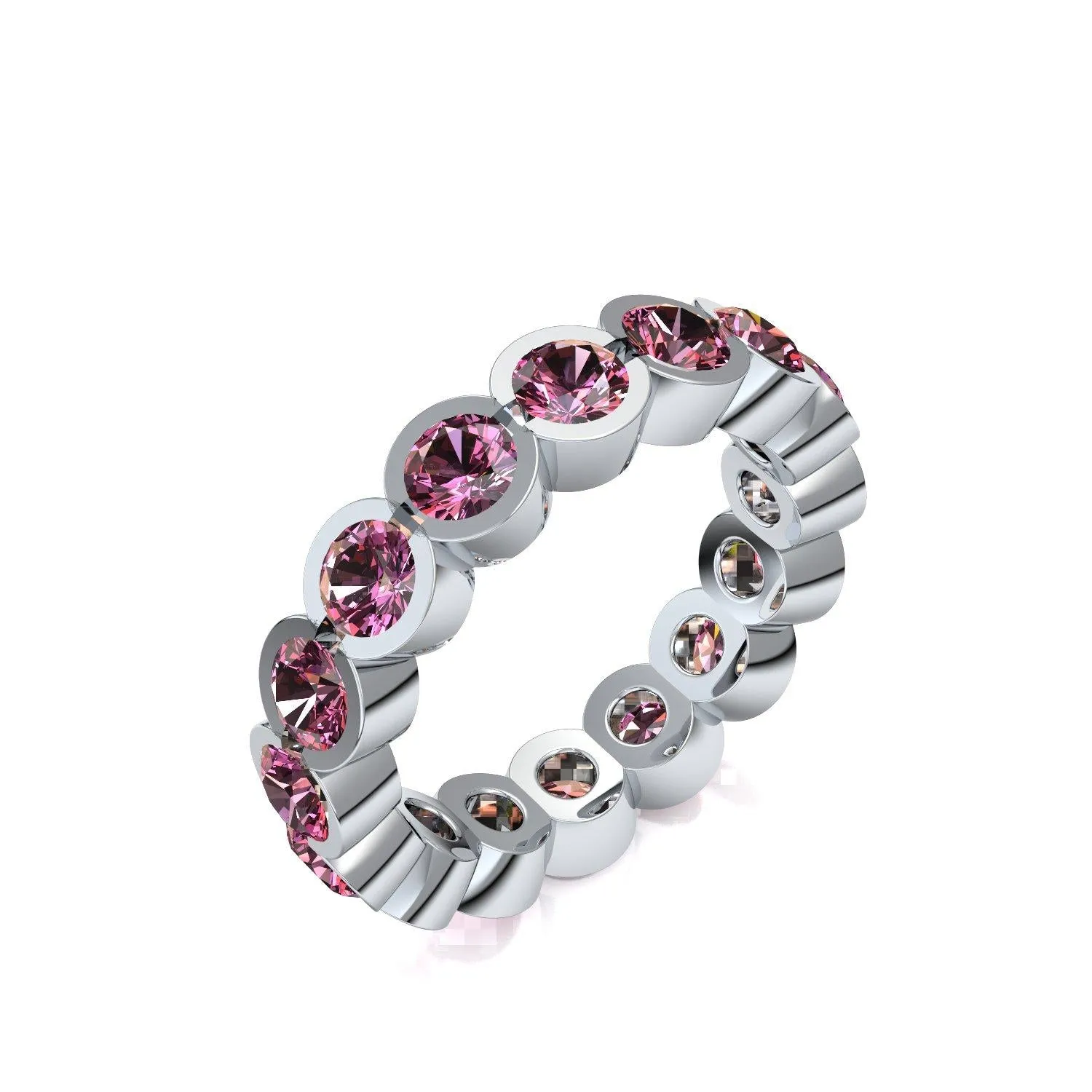 Beauty - Silber 925 - Turmalin pink