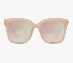 Bella Citrine Pearl & Taupe Flash Sunglasses