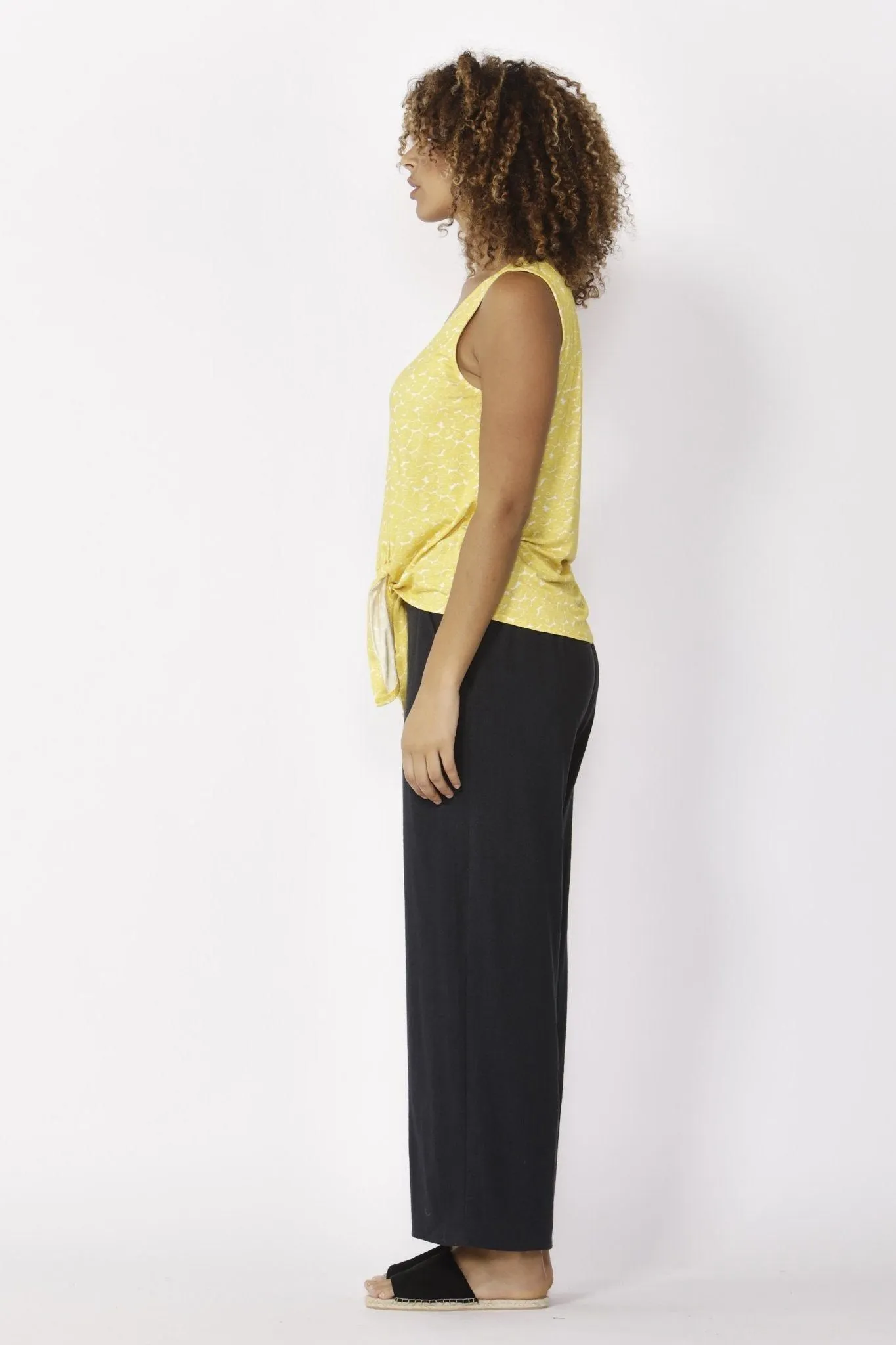 Betty Basics Memphis Tank in Lemon