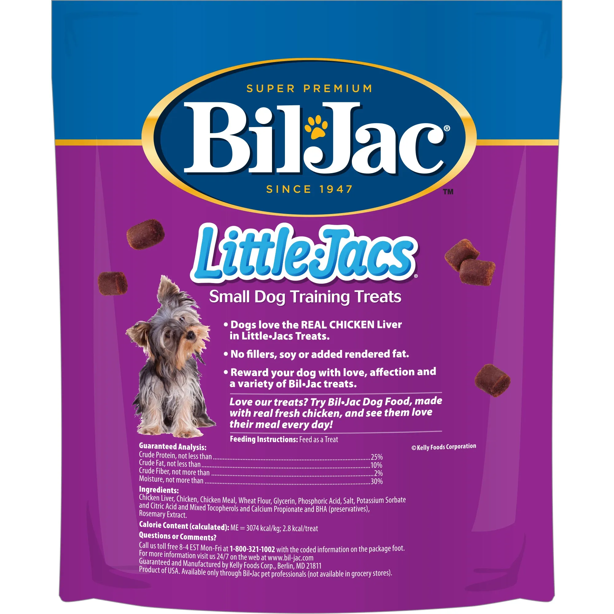 Bil-Jac 10 oz Little Jacs Dry Dog Treat