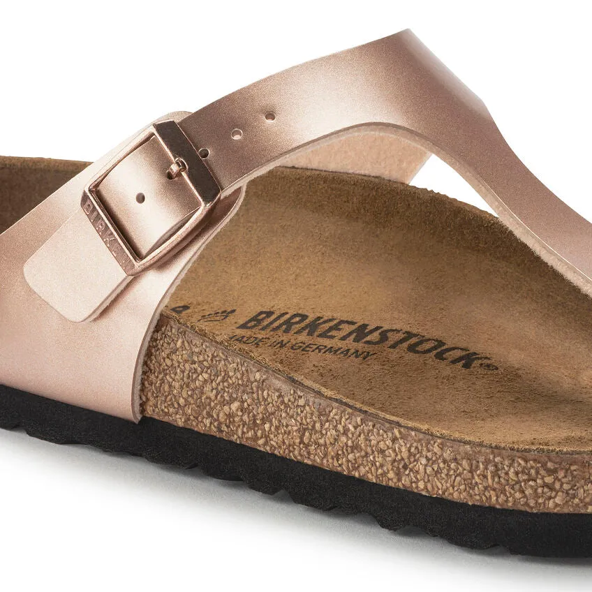 Birkenstock Women's Gizeh Birko-Flor (Copper - Regular fit)