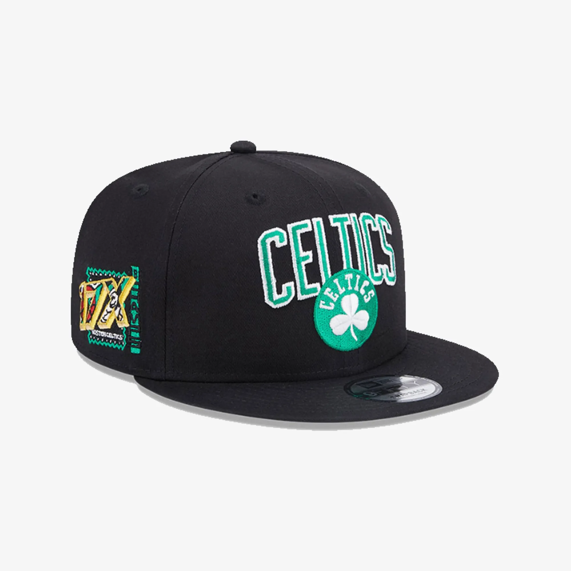 BOSTON CELTICS NBA PATCH BLACK 9FIFTY SNAPBACK CAP 'BLACK'