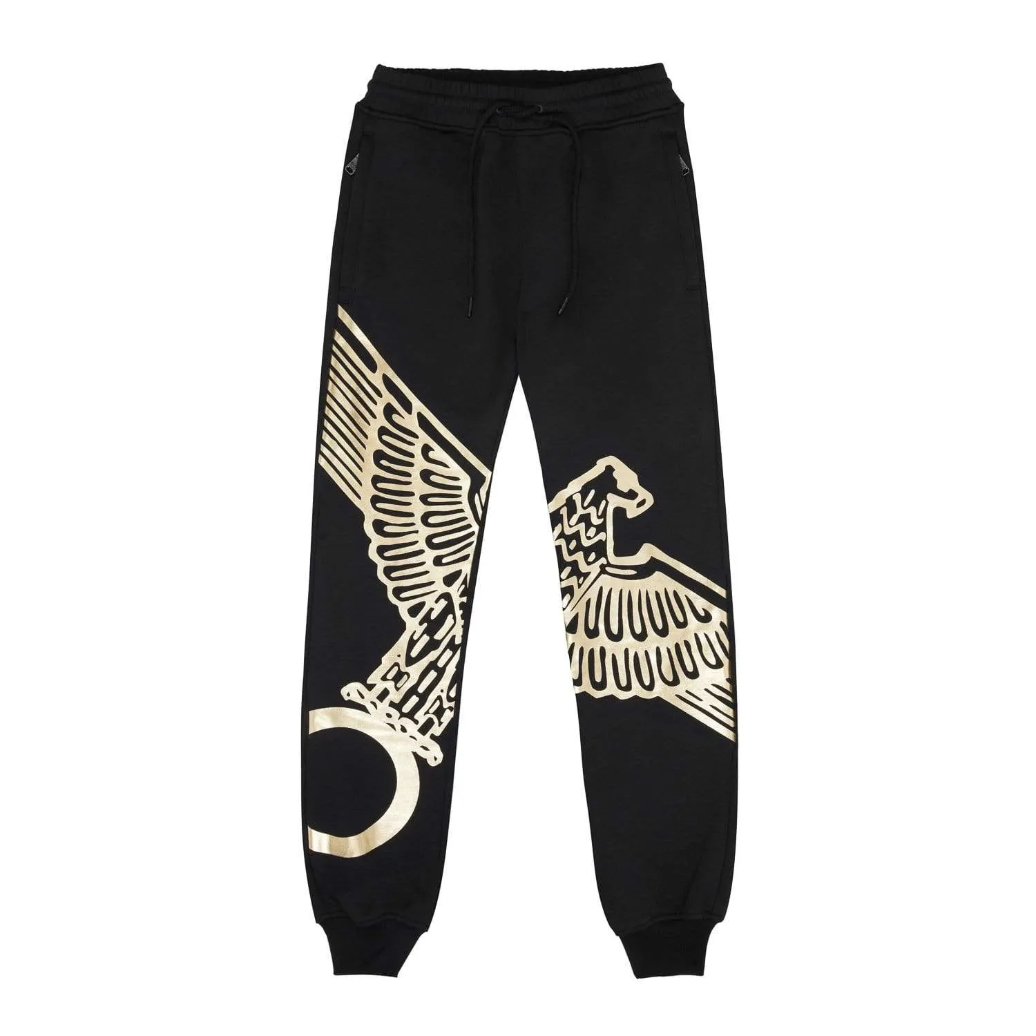 BOY WINGSPAN JOGGERS - BLACK/GOLD