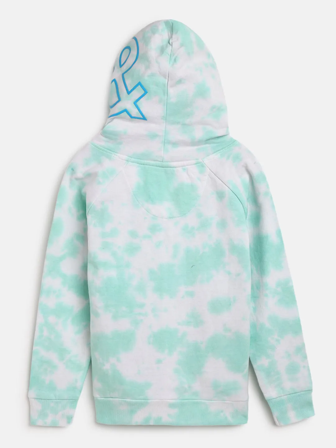 Boys Mint Printed Sweatshirt