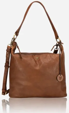 Brando Winslet Ladies Hobo Sling Bag | Cognac