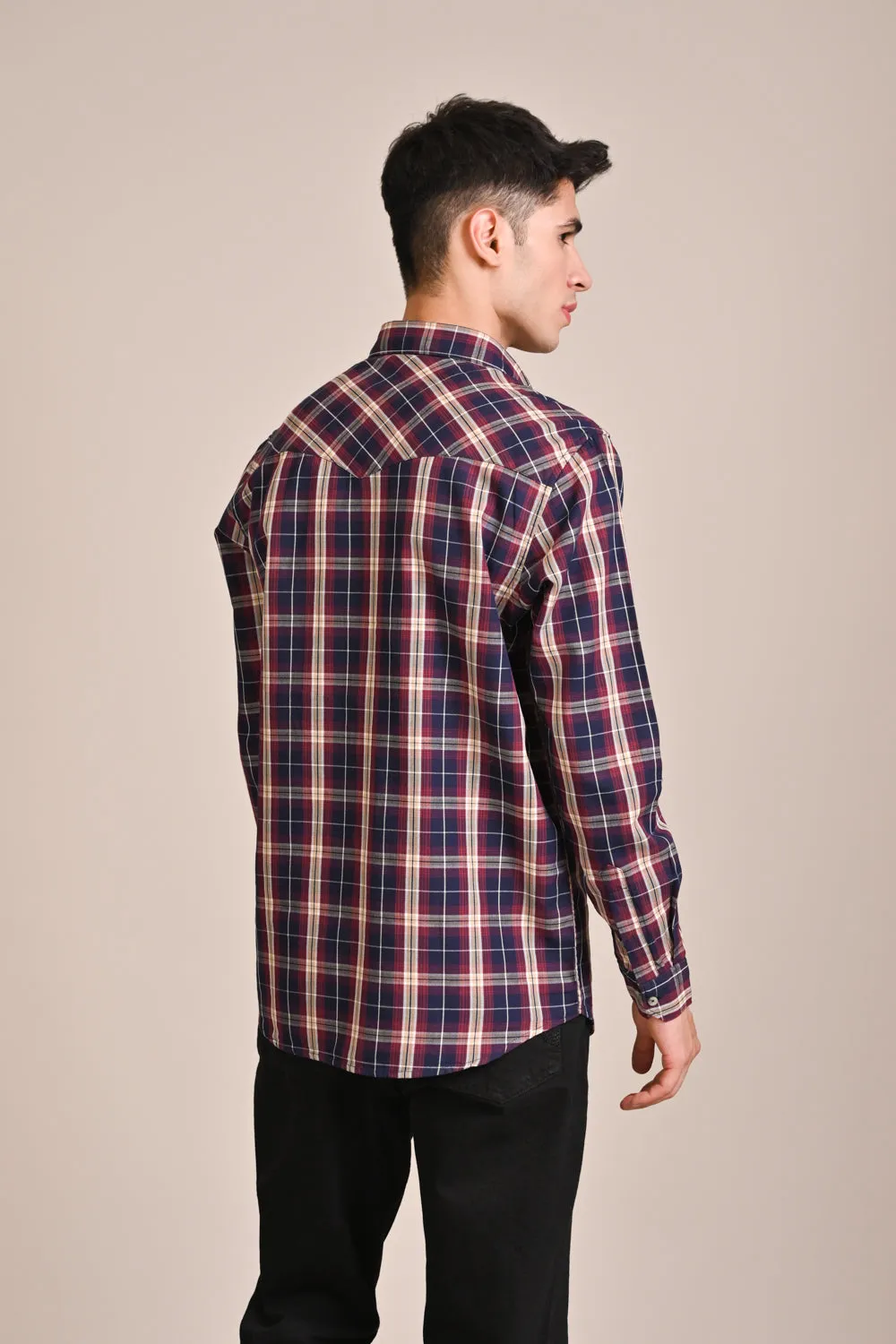 BUTTON DOWN CHECK SHIRT