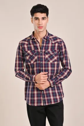 BUTTON DOWN CHECK SHIRT