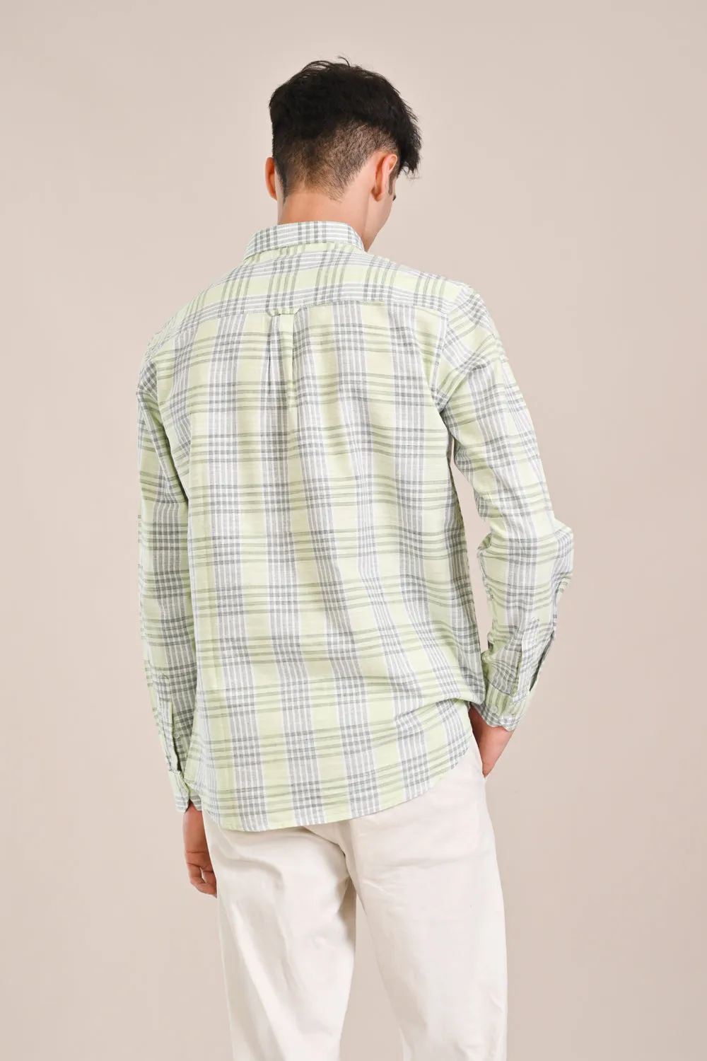 BUTTON DOWN CHECK SHIRT