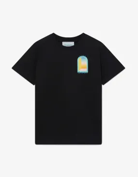 Casablanca Black L'Arc Coloré T-Shirt