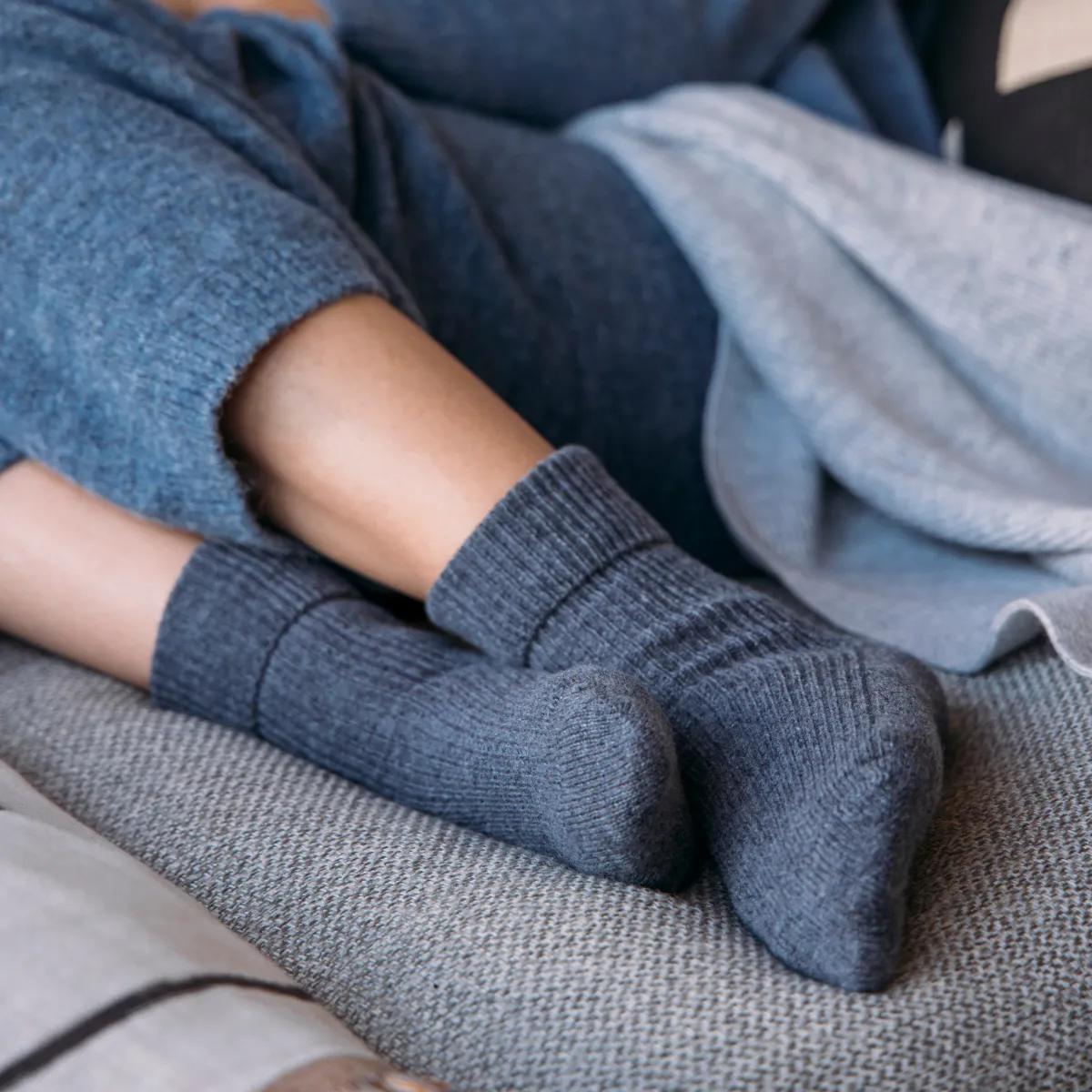 Cashmere Bed-Socks