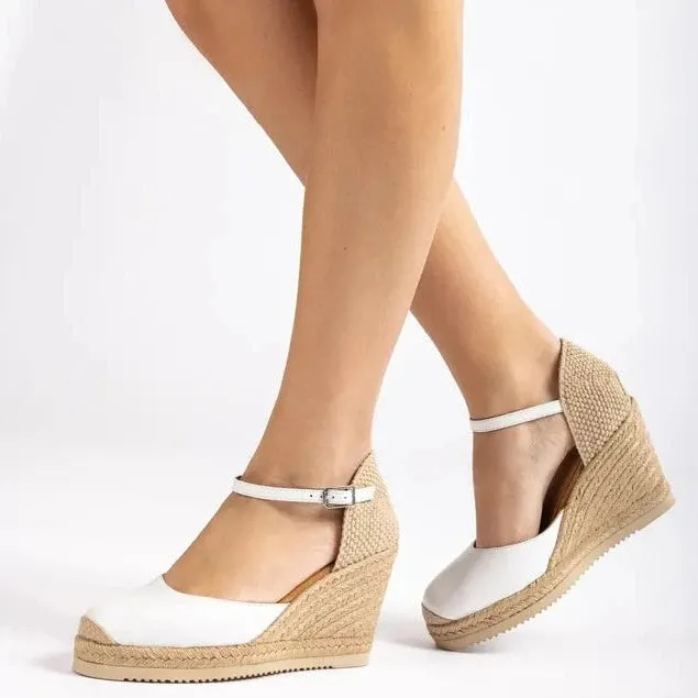 Castilla White Espadrille