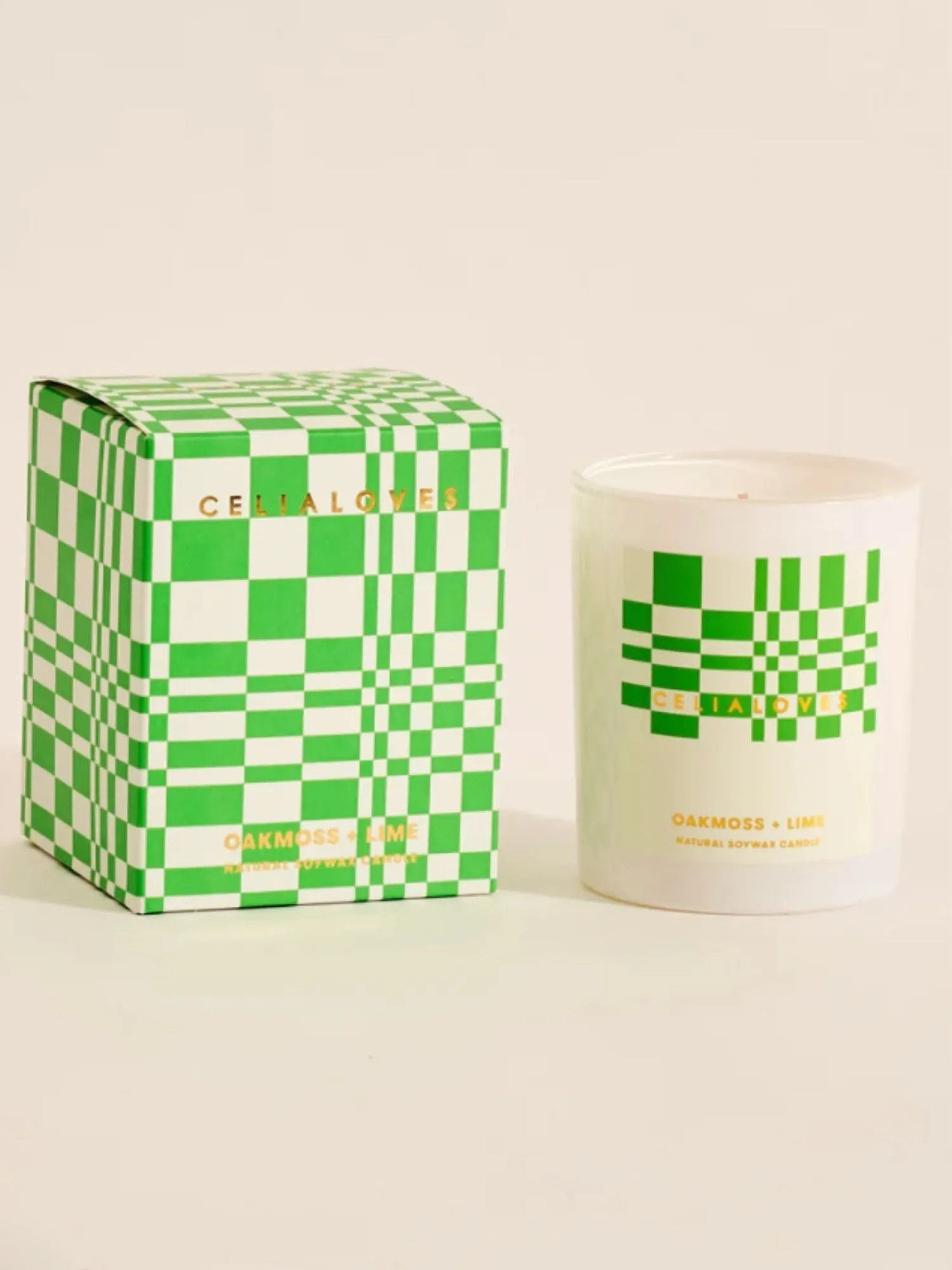 Celia Loves - Oakmoss & Lime Candle