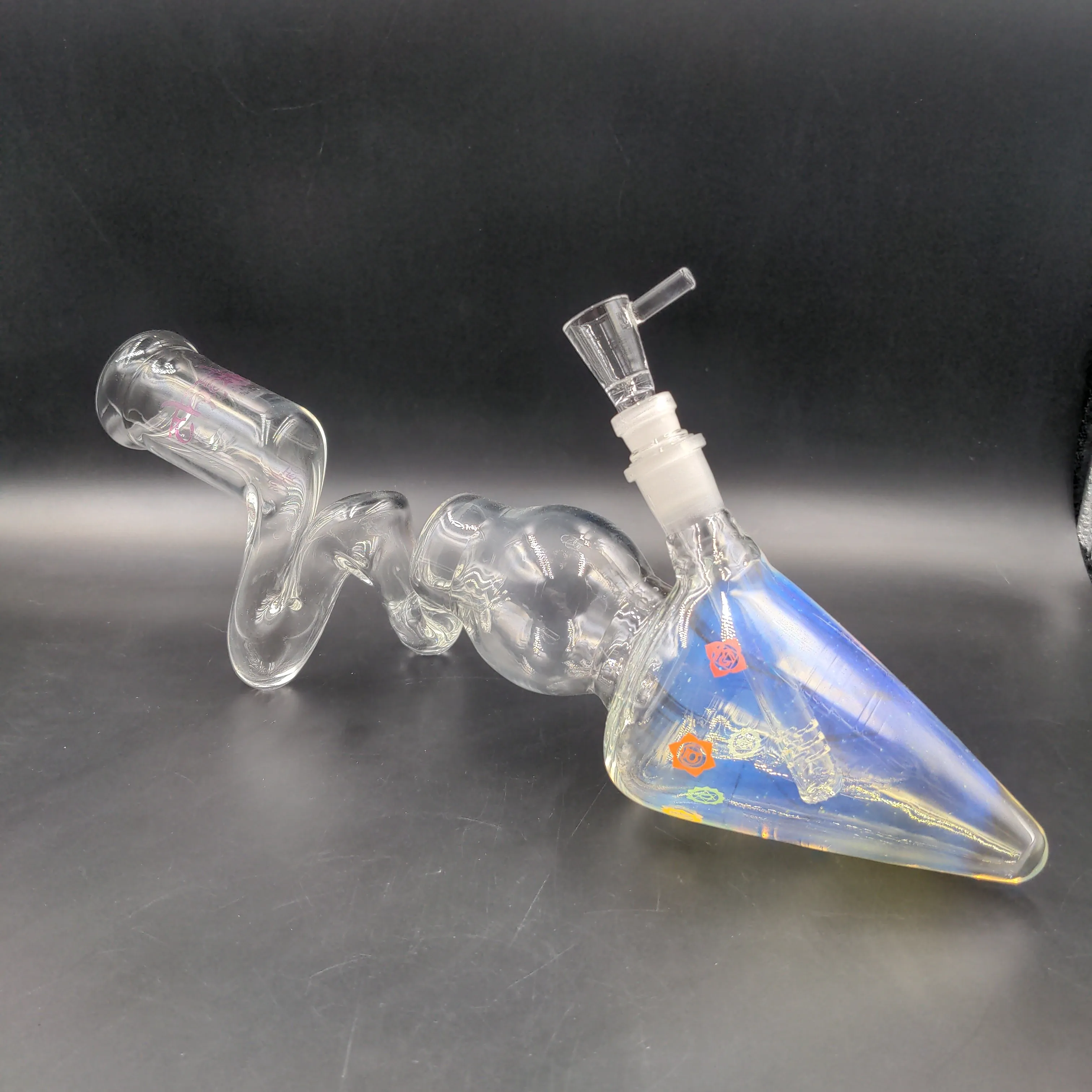 Chakra Horizontal Lazy Water Pipe - 14.5 | 14mm