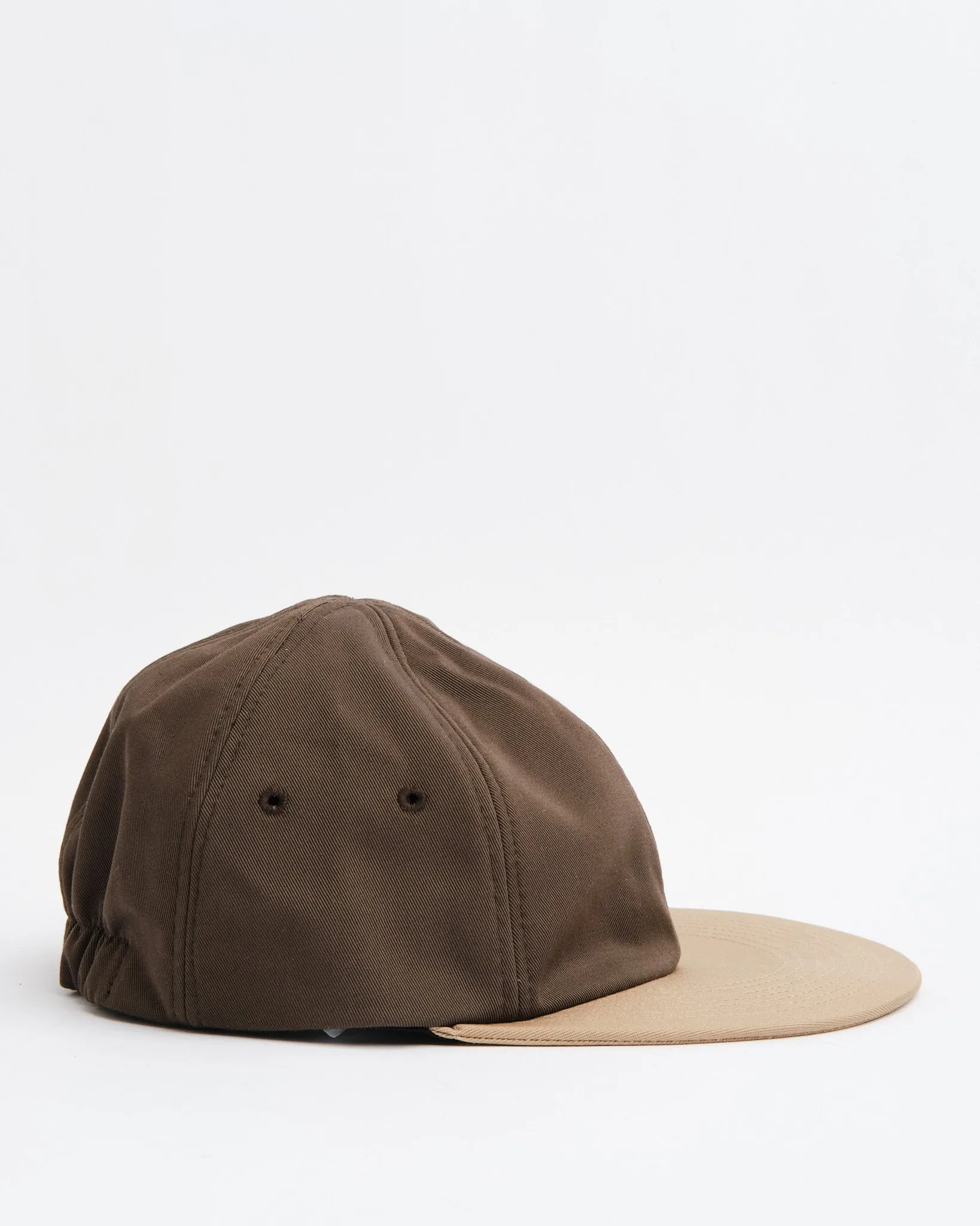 Classic 6 Panel Cap Brown/Light Brown