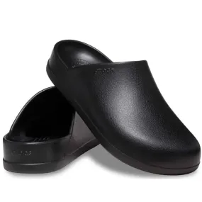 Crocs - Dylan Clog Black Leather Look Mule