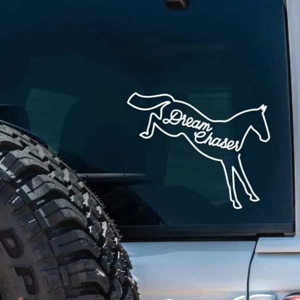 Dapplebay Vinyl Decal in Eventer Dream Chaser