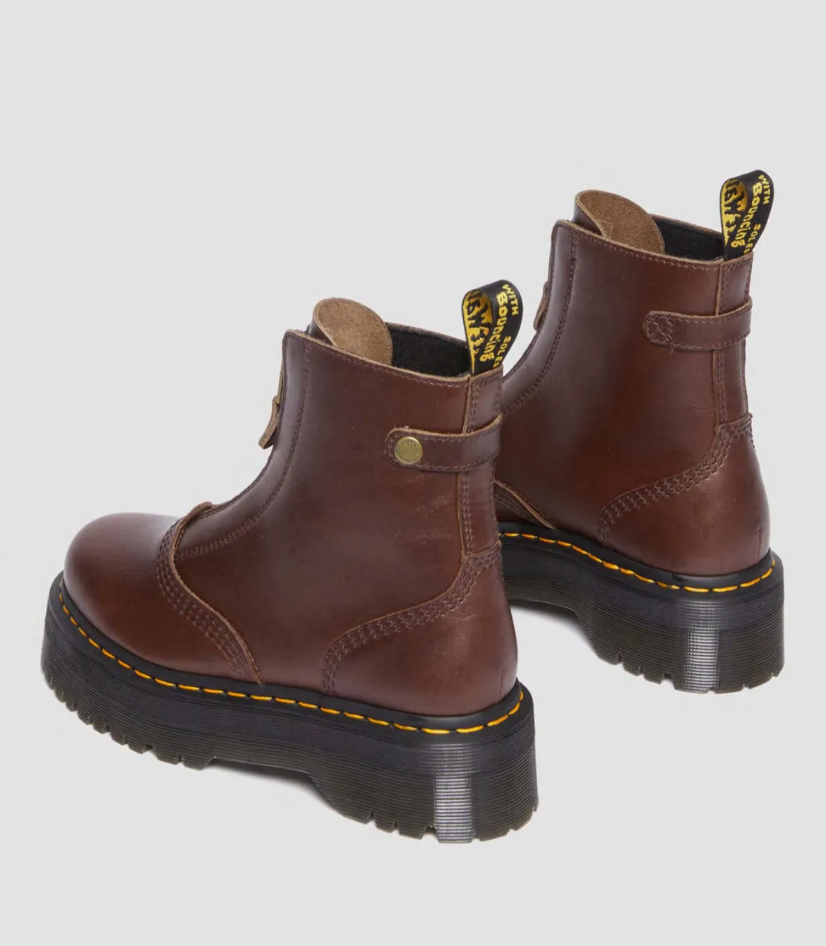 Dr.Martens Jetta Plateau Darkbrown 31141201