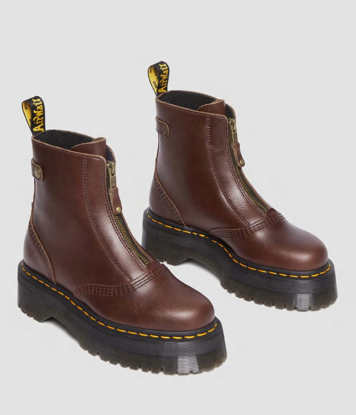 Dr.Martens Jetta Plateau Darkbrown 31141201