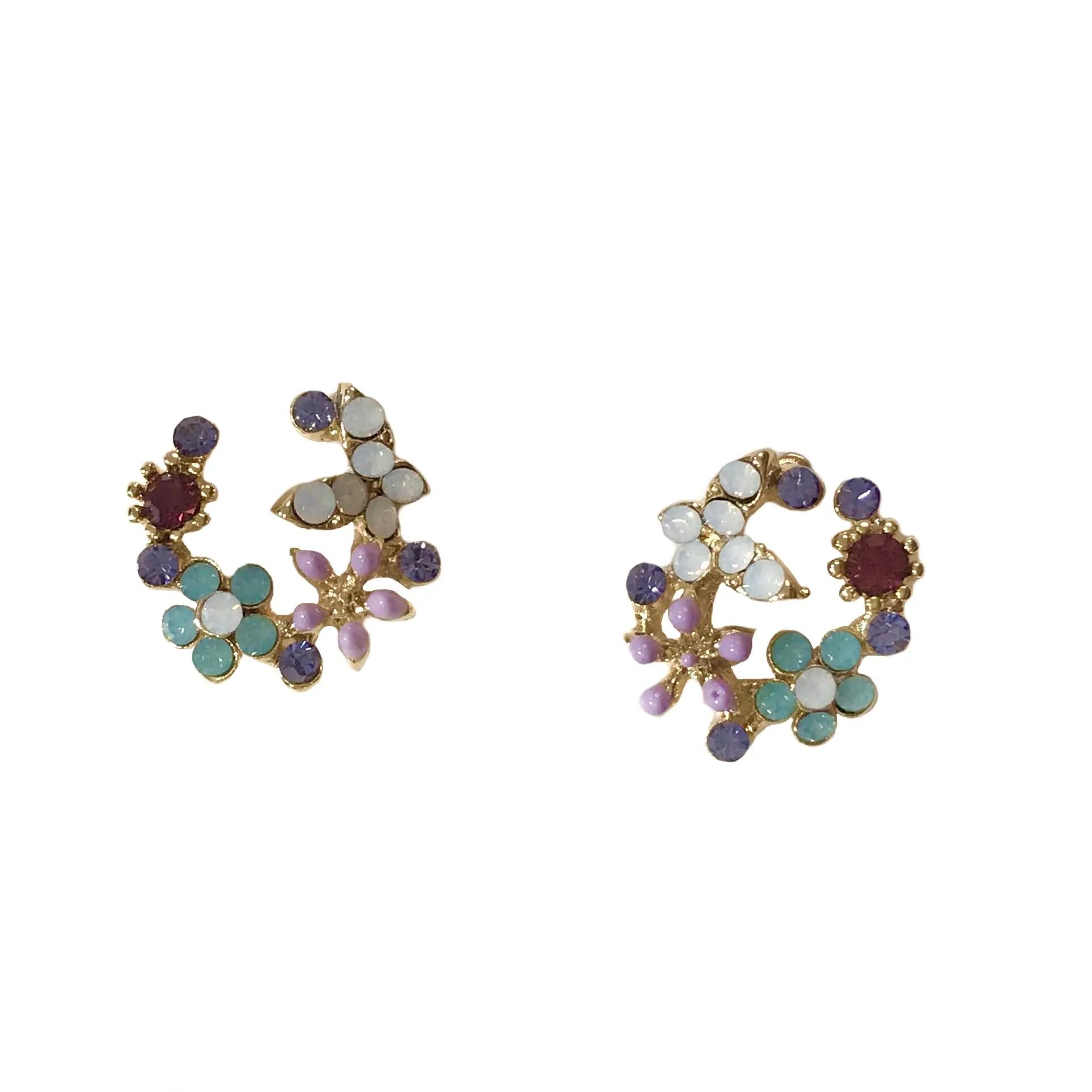 Flower Wreath Studs