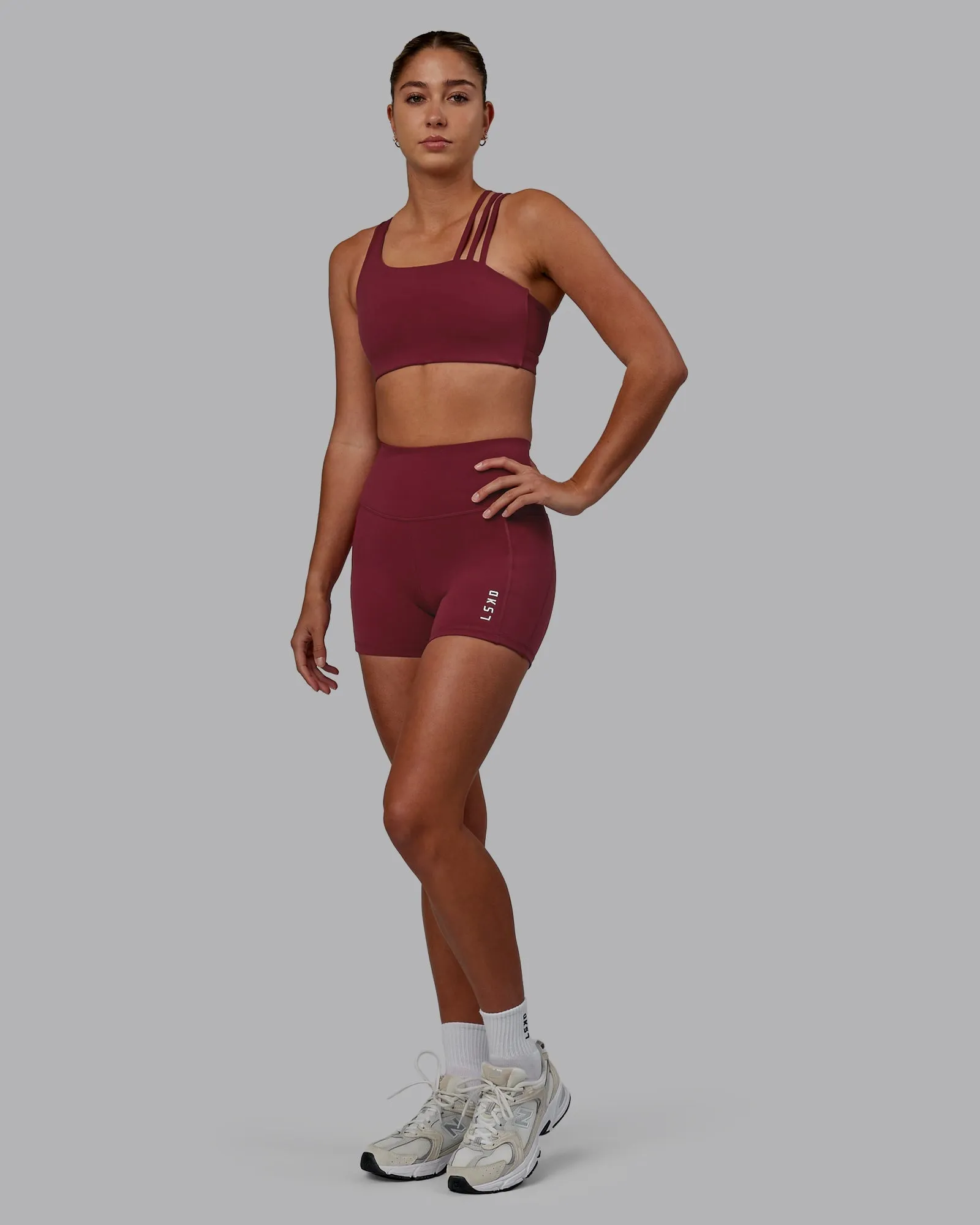 Flux X-Length Shorts - Cranberry