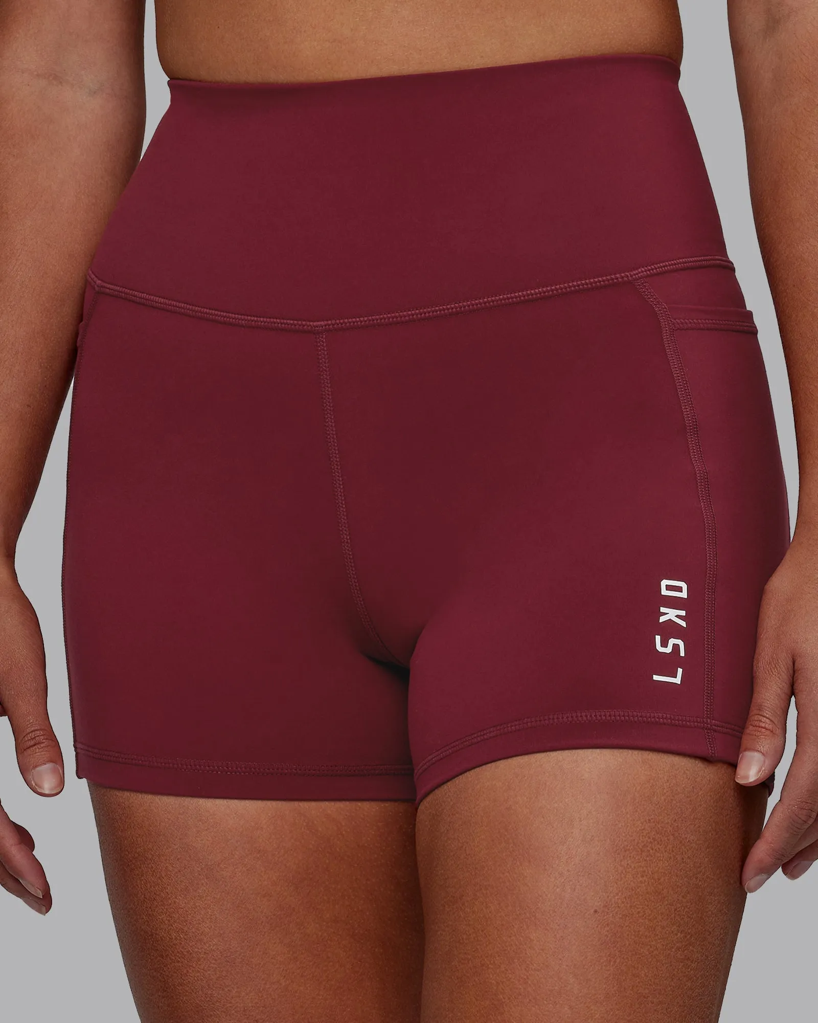 Flux X-Length Shorts - Cranberry