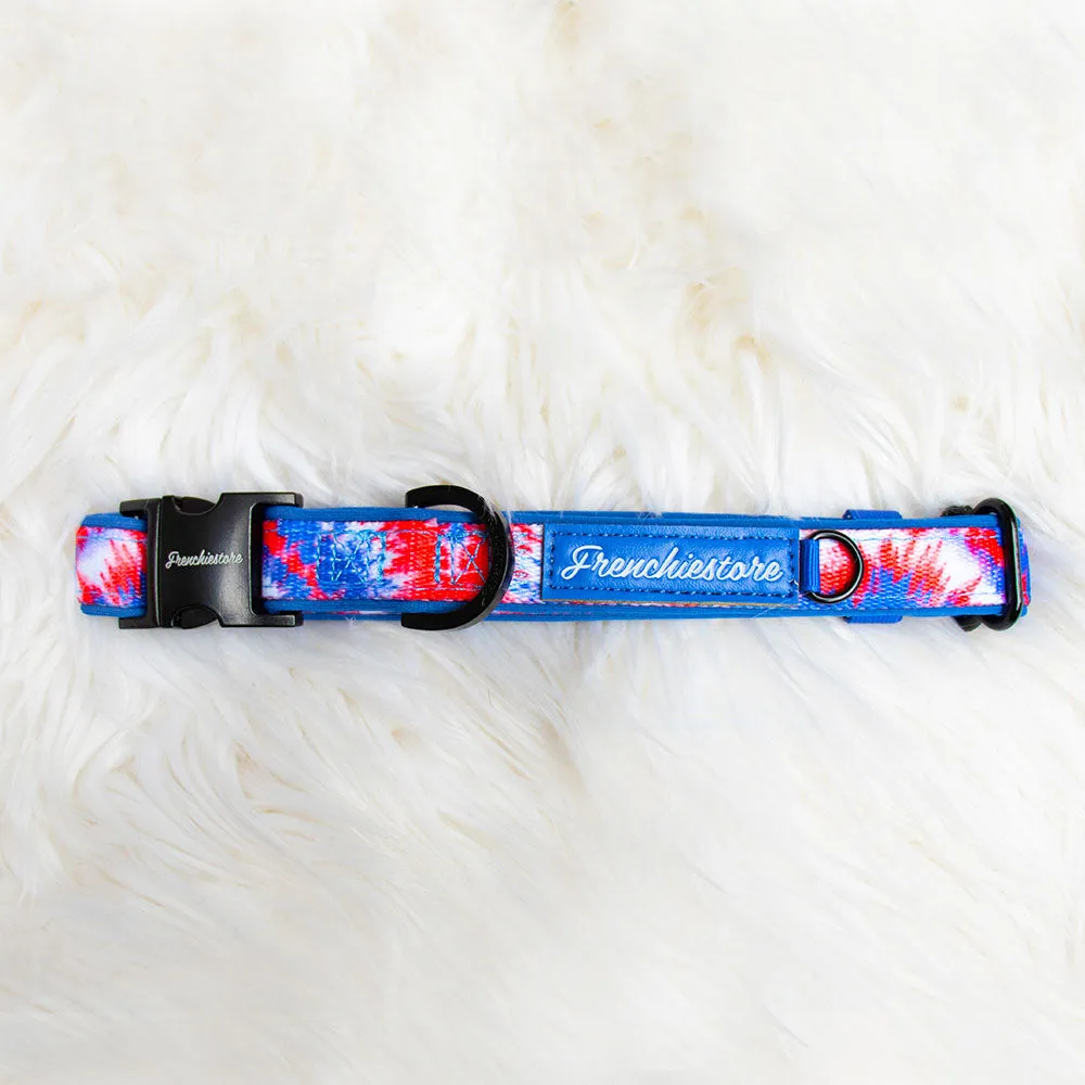 Frenchiestore Breakaway Dog Collar | Red, White & Blue