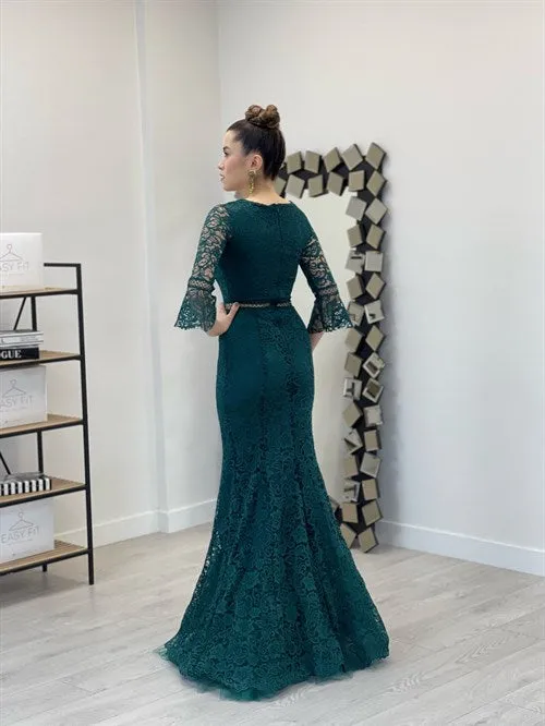 Full Gupür Fısh Dress