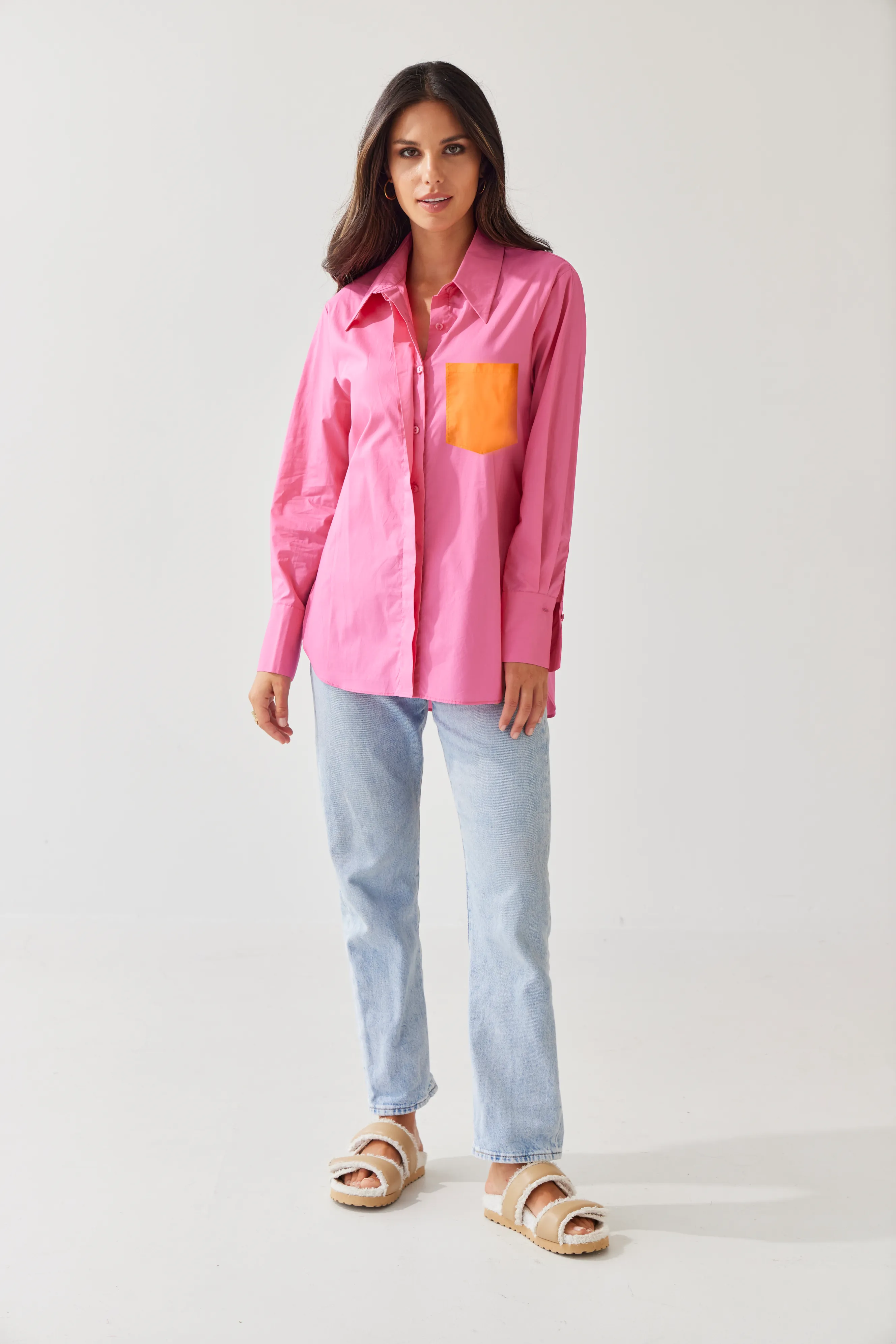 George Shirt | Pink/Orange