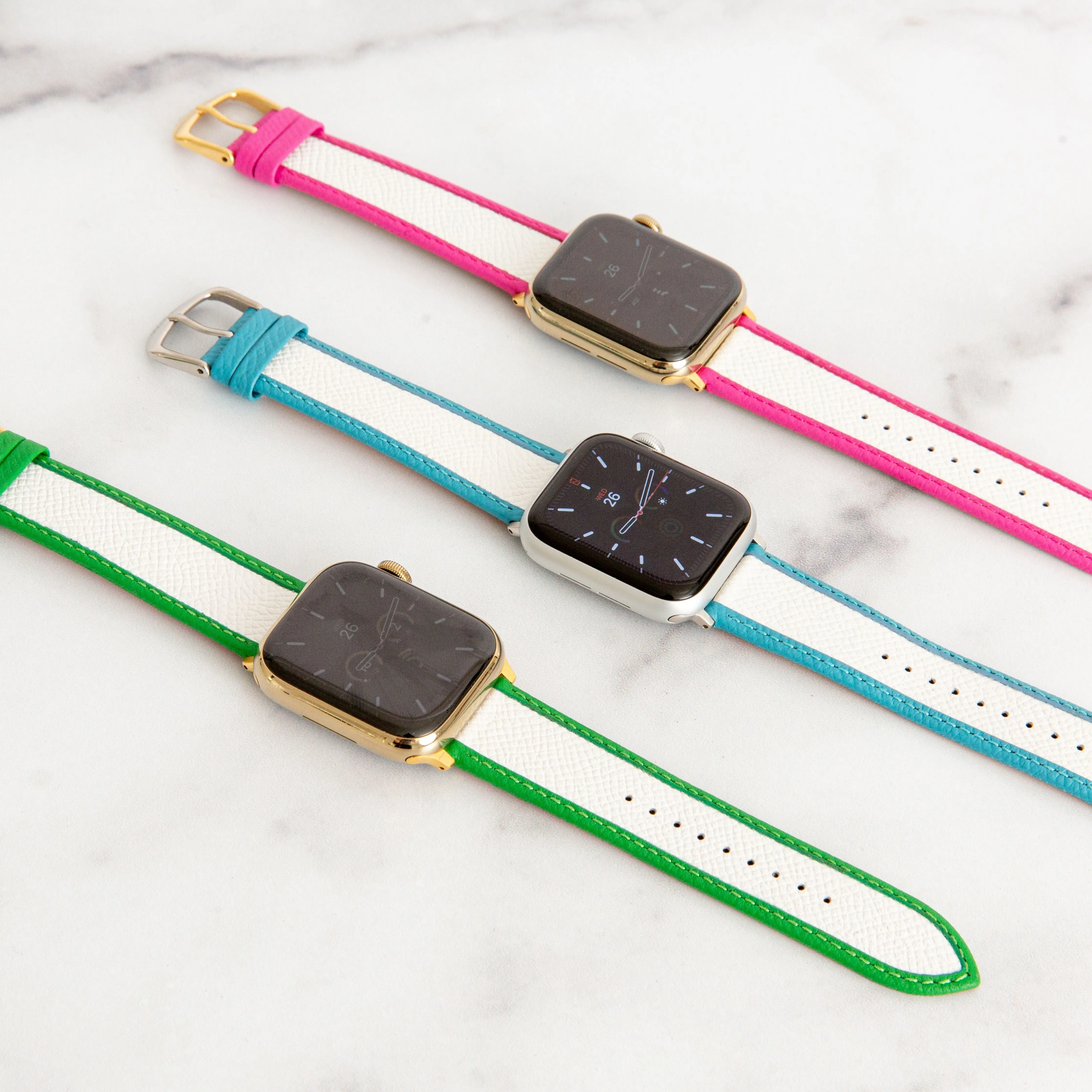 Goldenerre Color Pop Bands for the Apple Watch