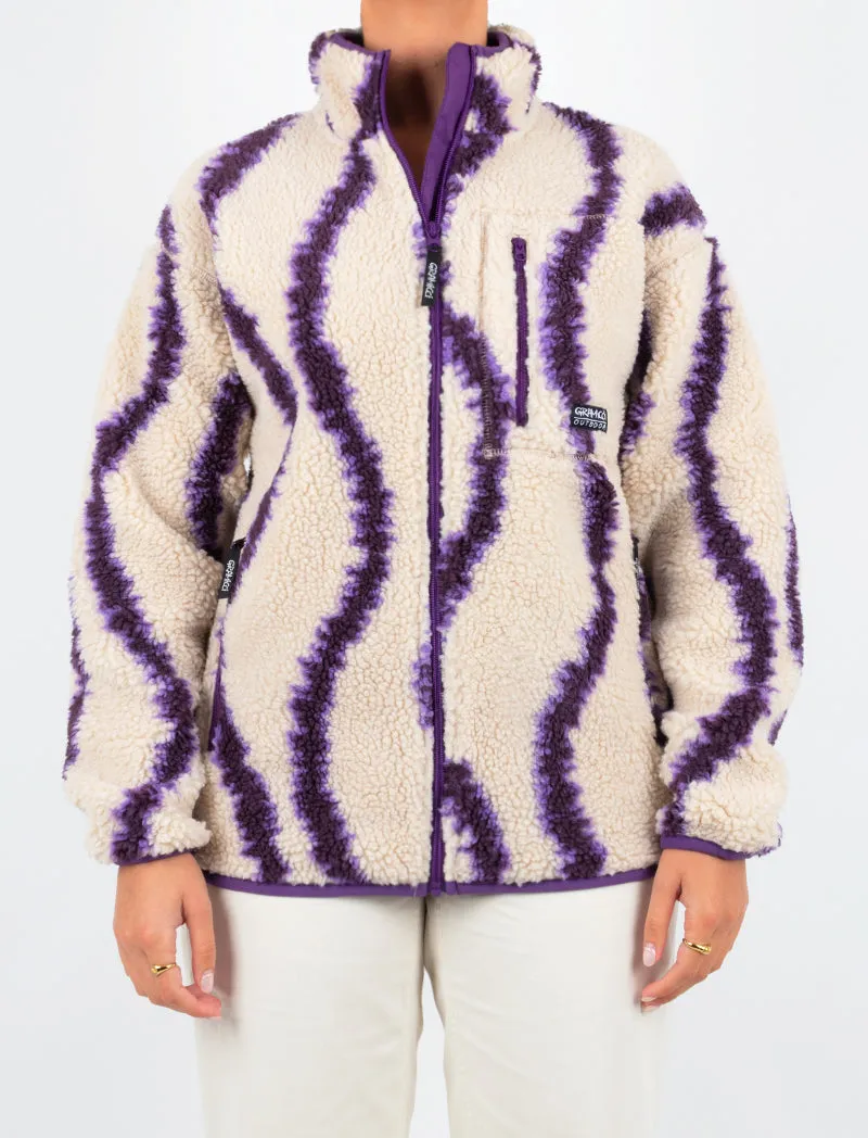 Gramicci Sherpa Fleece Jacket Natural Swirl