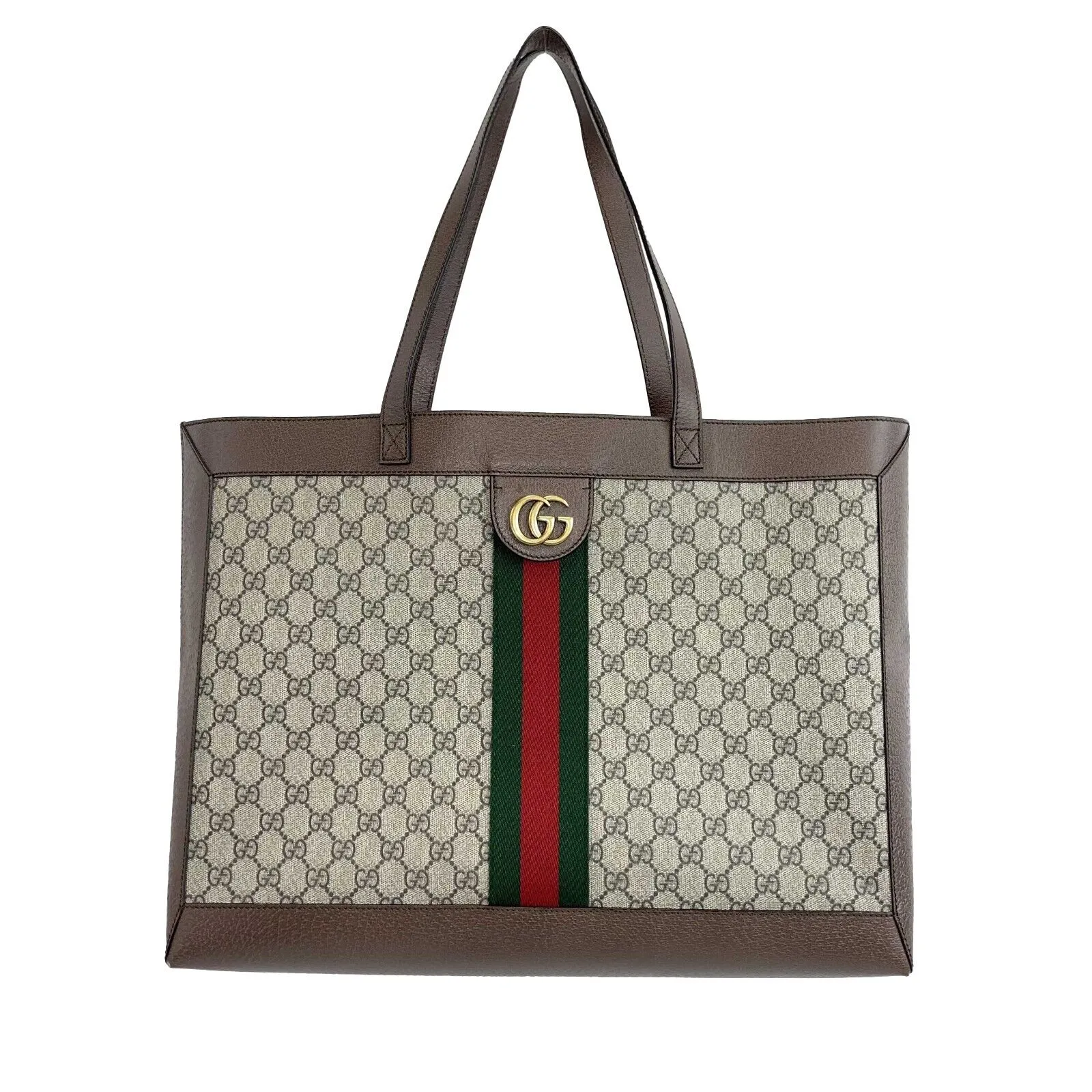 Gucci - Ophidia GG Soft Medium Beige / Brown Tote