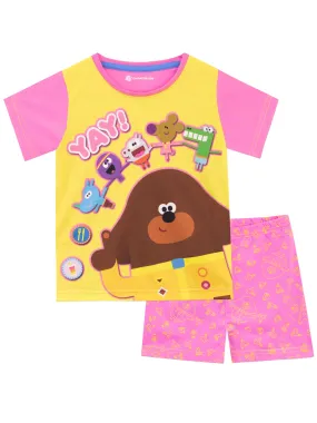 Hey Duggee Short Pajamas - Duggee and the Squirrel Club