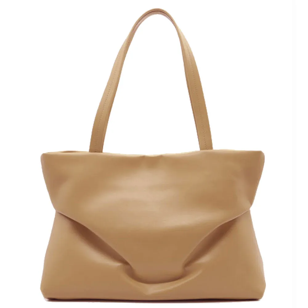 Judy East West Tote, Soft Tan